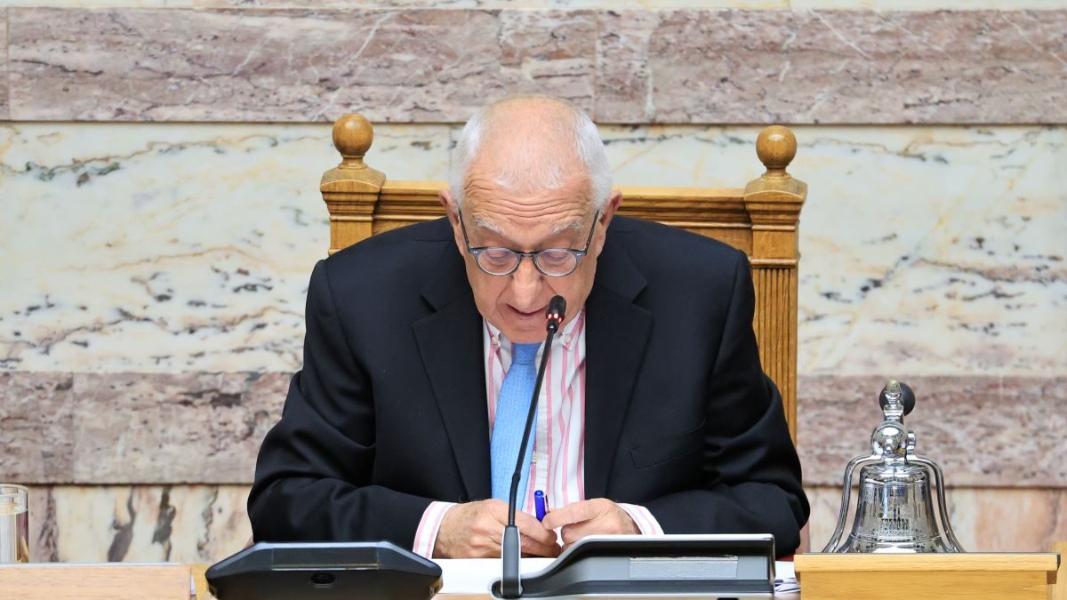 Ο πρόεδρος της Βουλής Νικήτας Κακλαμάνης