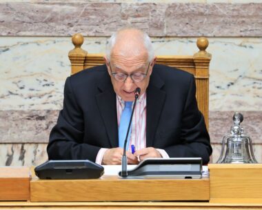 Ο πρόεδρος της Βουλής Νικήτας Κακλαμάνης