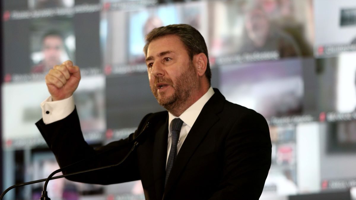 Ο Νίκος Ανδρουλάκης στη συνδιάσκεψη τομεαρχών του ΠΑΣΟΚ