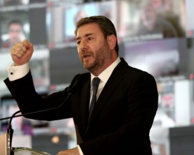 Ο Νίκος Ανδρουλάκης στη συνδιάσκεψη τομεαρχών του ΠΑΣΟΚ