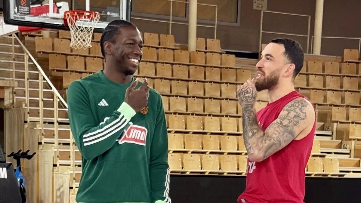 Η Euroleague ανέβασε κοινή φωτογραφία Ναν, Τζέιμς πριν το Μονακό – Παναθηναϊκός