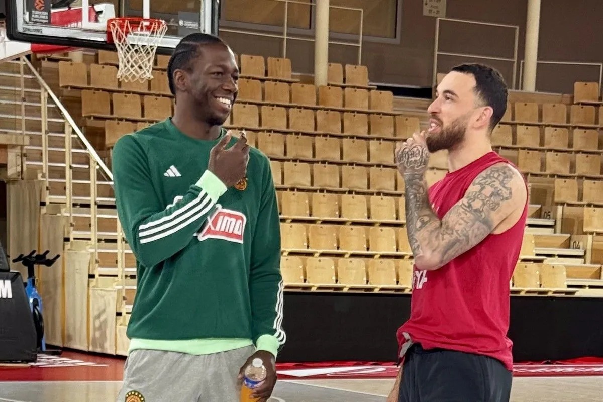 Η Euroleague ανέβασε κοινή φωτογραφία Ναν, Τζέιμς πριν το Μονακό – Παναθηναϊκός