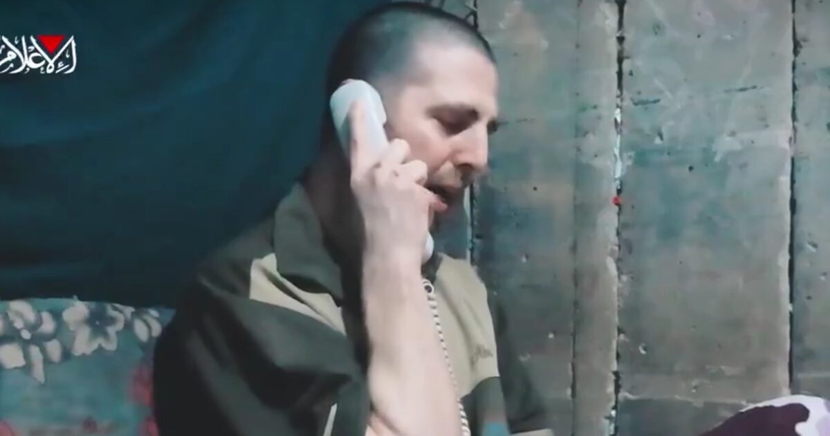 Hamas posted a video of a 36 -year -old hostage held since 2023: “Time is running out,” the terrorist organization warns