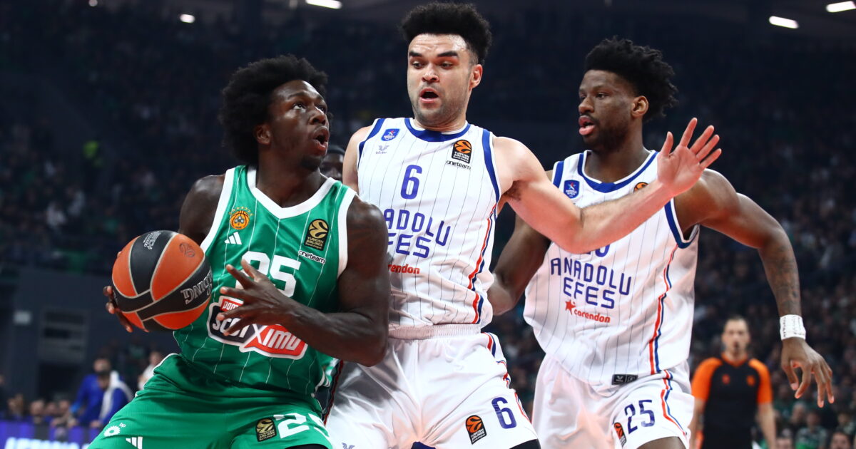 Panathinaikos – Efes Anadolu in the Euroleague playoffs: The dates of the games
