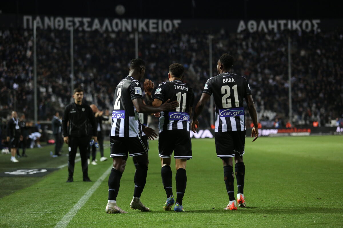 Οι παίκτες του ΠΑΟΚ