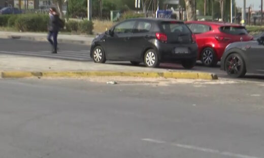 Το σημείο του τροχαίου στην παραλιακή