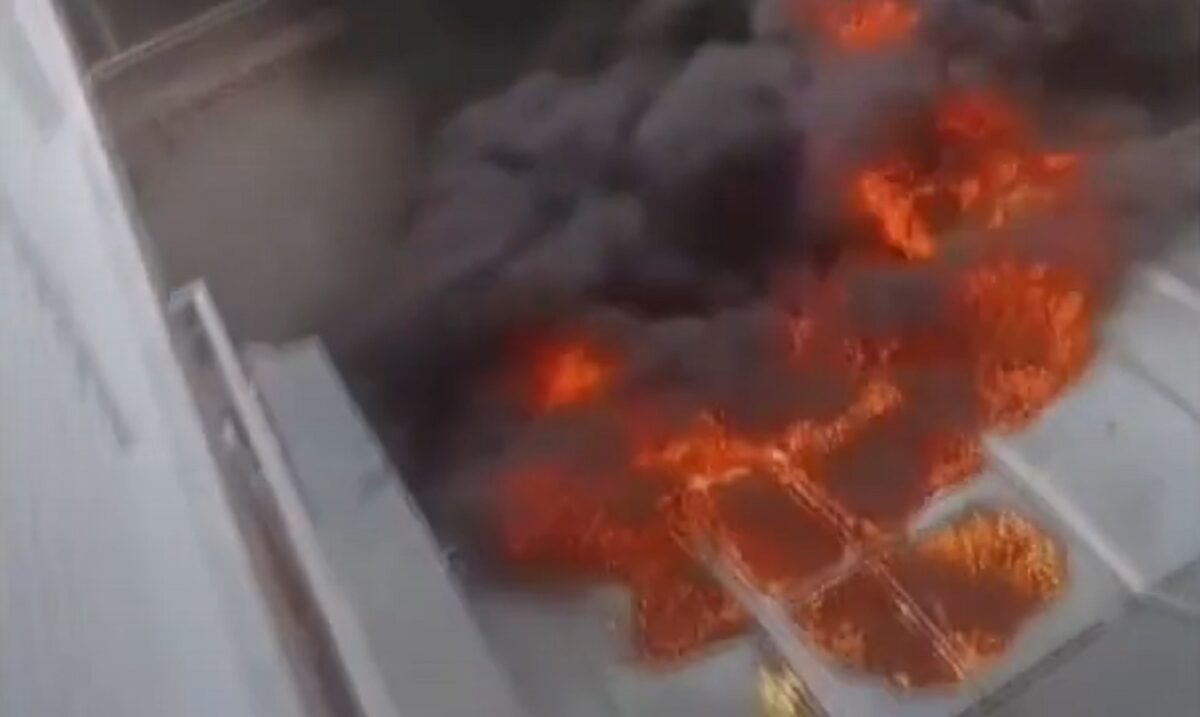 Φωτιά στην Πάτρα