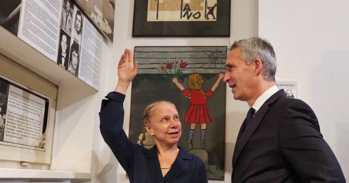 The director of the Checkpoint Charlie Museum in Berlin gave birth to her 10th child at the age of 66 and returned to her work