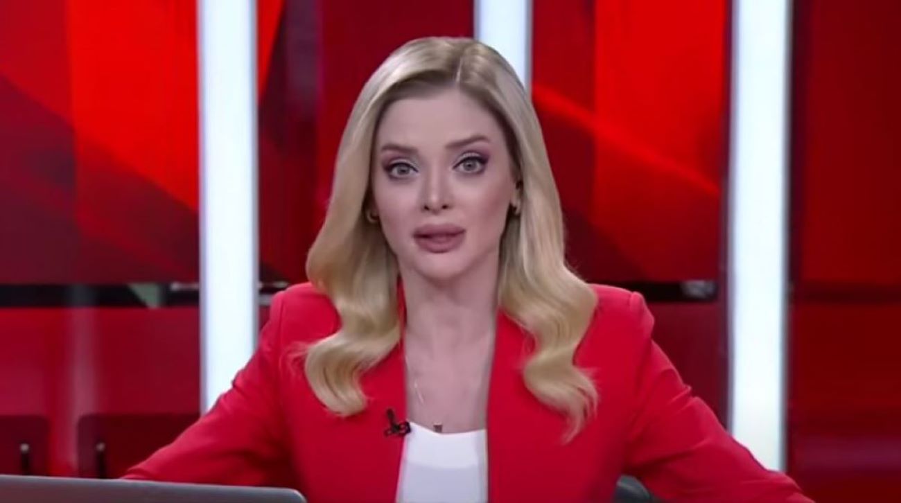 Η παρουσιάστρια του CNN Turk την ώρα του σεισμού στην Κωνσταντινούπολη