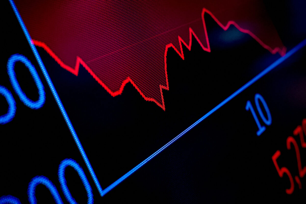 Χρηματιστηριακοί δείκτες στο κόκκινο