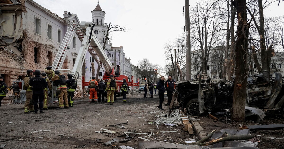 Ukraine: The moment when Russian rockets fall into Sumi – two children among the 34 dead