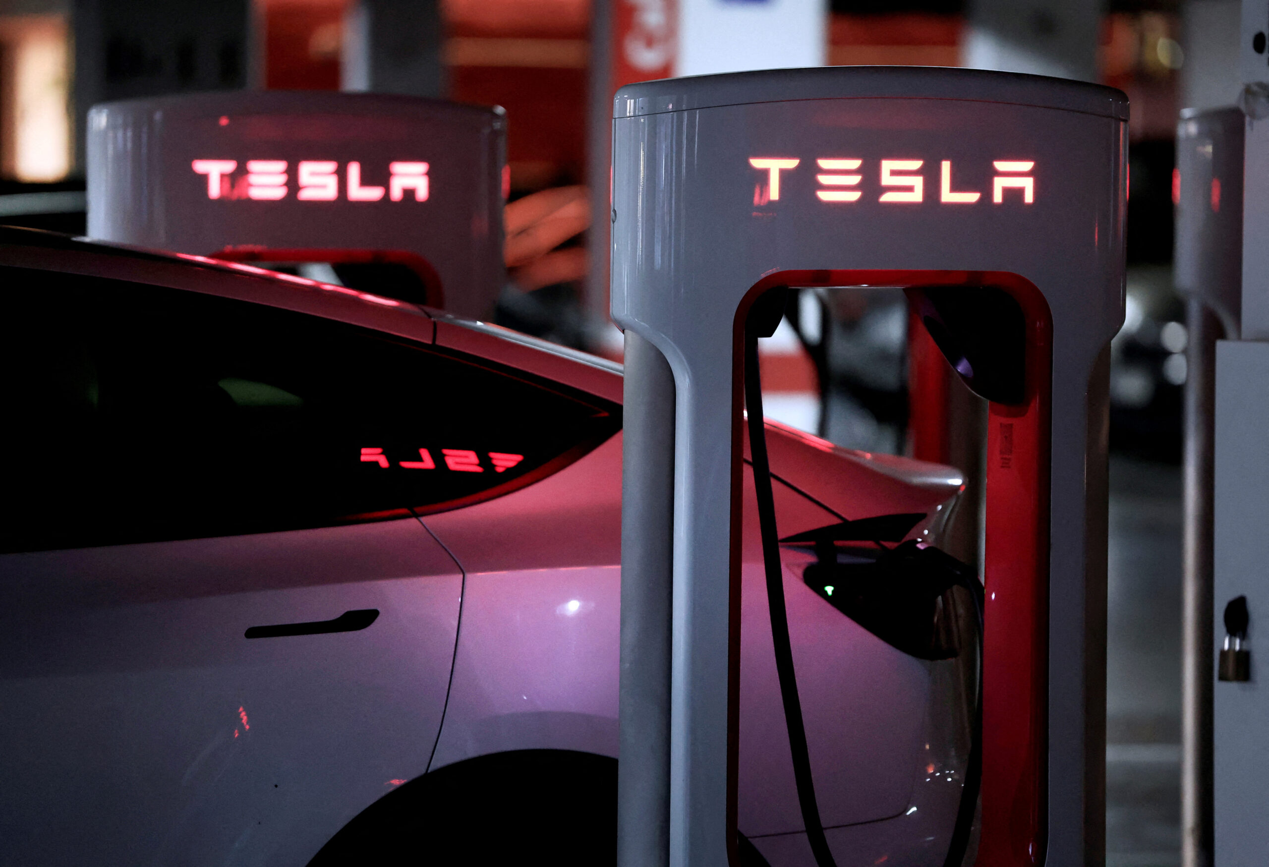 Σταθμός υπερφόρτισης Tesla