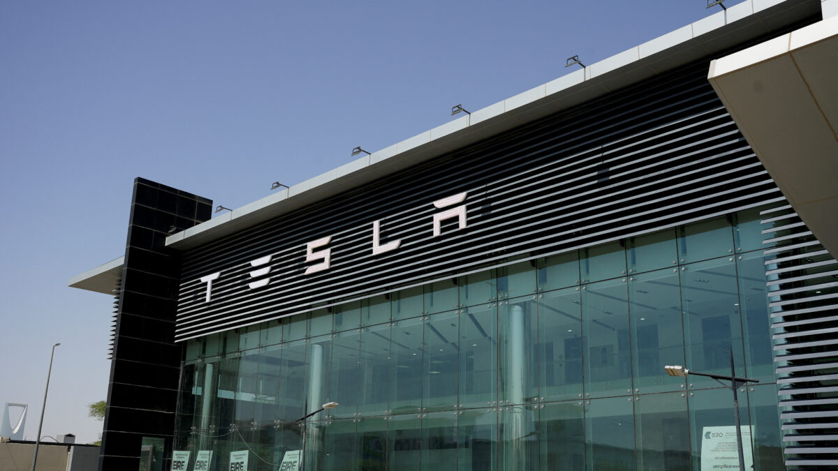 Εκθεσιακός χώρος της Tesla