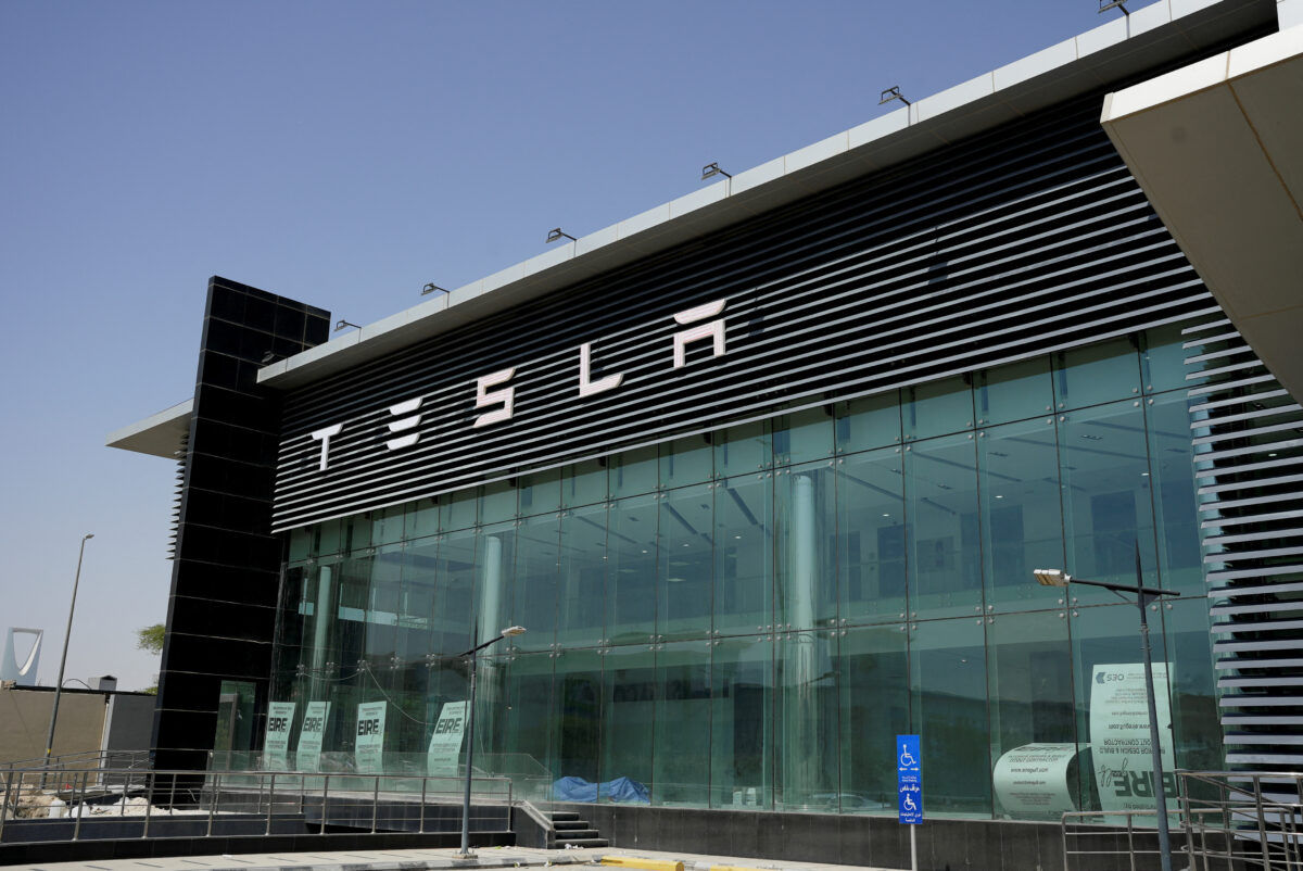 Εκθεσιακός χώρος της Tesla