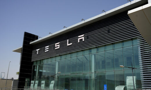 Εκθεσιακός χώρος της Tesla