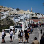 Τουρίστες σε διακοπές στην Ελλάδα