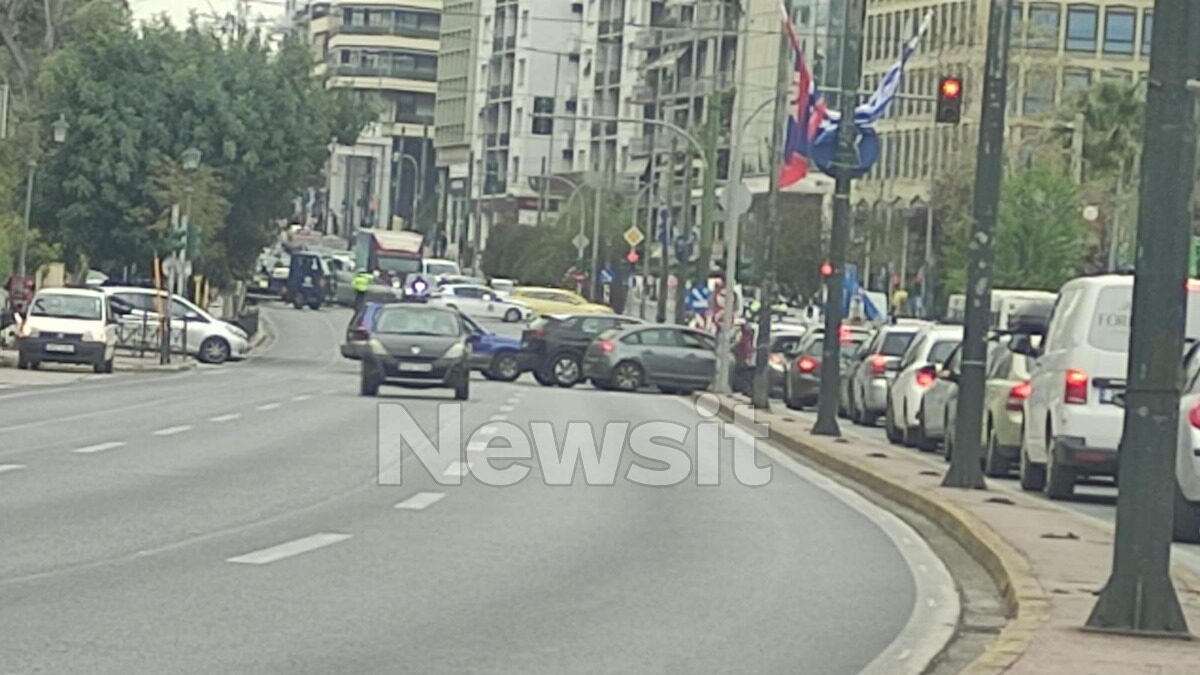 Τροχαίο στη Βασ. Σοφίας