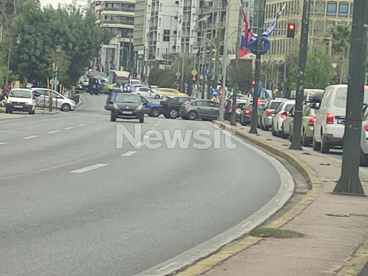 Τροχαίο στη Βασ. Σοφίας