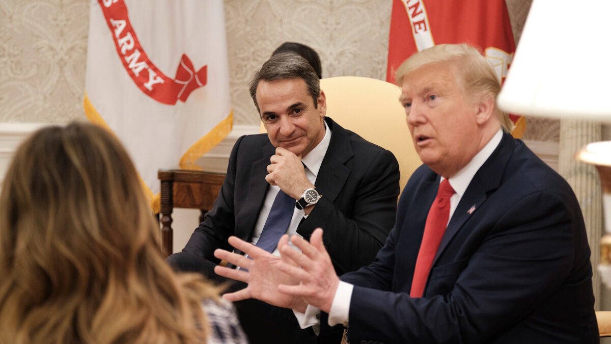Ο Μητσοτάκης με τον Τραμπ σε παλαιότερη συνάντηση στον Λευκό Οίκο