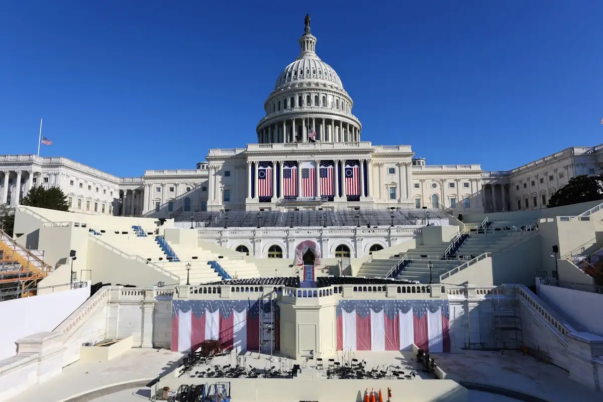 The West Front of the U.S. Capitol building is pictured in Washington