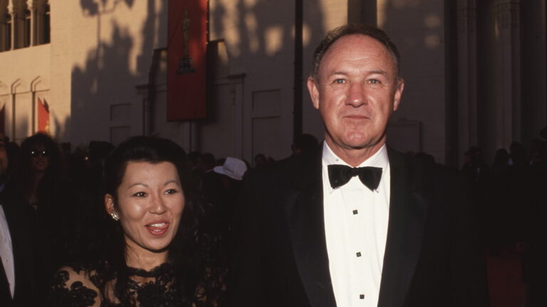 O Τζιν Χάκμαν με τη σύζυγό του