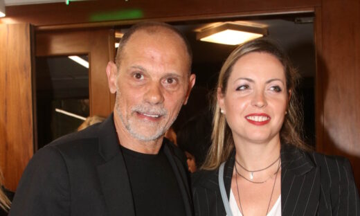 O Τζώνυ Θεοδωρίδης με την Σύλβια Δημητρακοπούλου