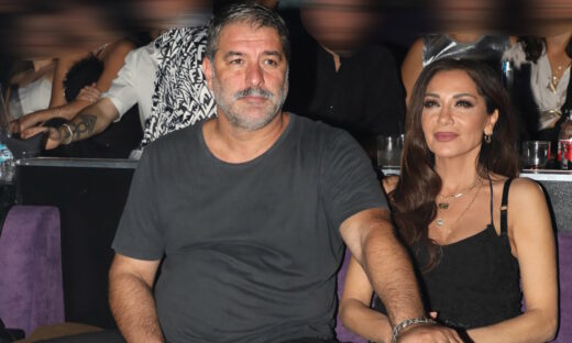 Βασίλης Μπισμπίκης και Δέσποινα Βανδή