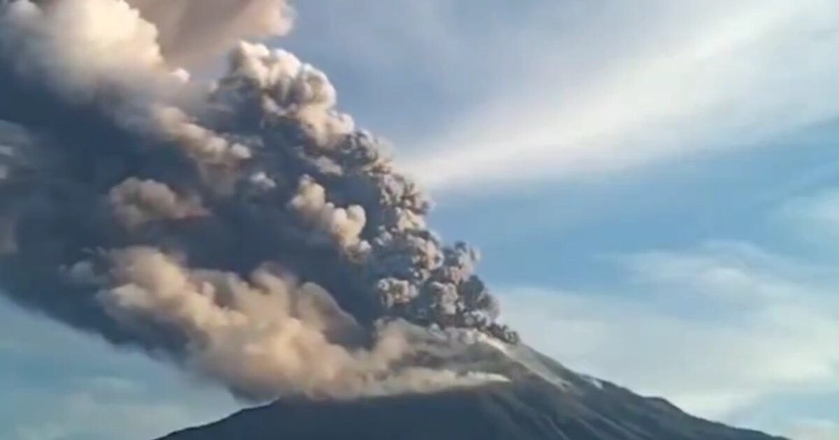 Philippines: The volcano exploded – the ash reached a height of about 4,000 meters