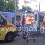 Ο άτυχος άνδρας μεταφέρθηκε στο νοσοκομείο Βόλου