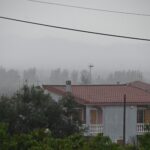 Βροχή σε χωριό της Αργολίδας
