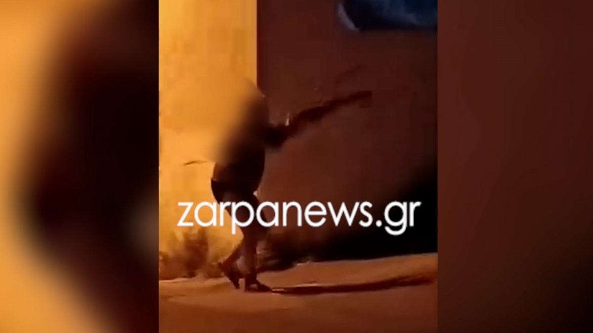 Άνδρας στα Χανιά με καραμπίνα