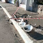 Το σημείο του τροχαίου στσ Χανιά