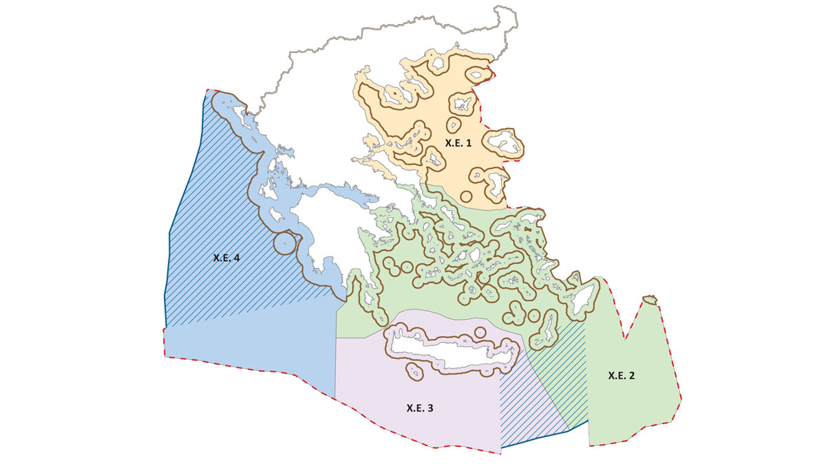 Χάρτης Θαλάσσιου Χωροταξικού Σχεδιασμού