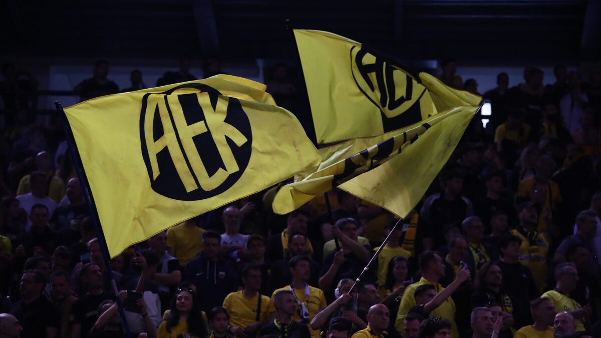 Η έδρα της ΑΕΚ προετοιμάζεται για το FInal Four του BCL