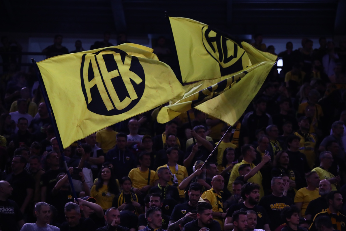 Η έδρα της ΑΕΚ προετοιμάζεται για το FInal Four του BCL