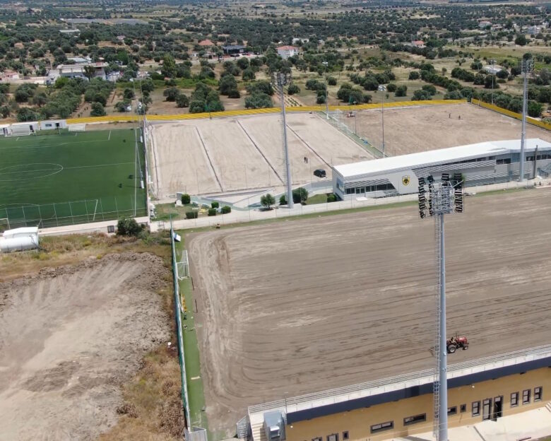 Η ΑΕΚ κάνει ριζικές παρεμβάσεις στο «Σεραφείδειο» – Εργασίες στα γήπεδα και το κτήριο του προπονητικού της κέντρου