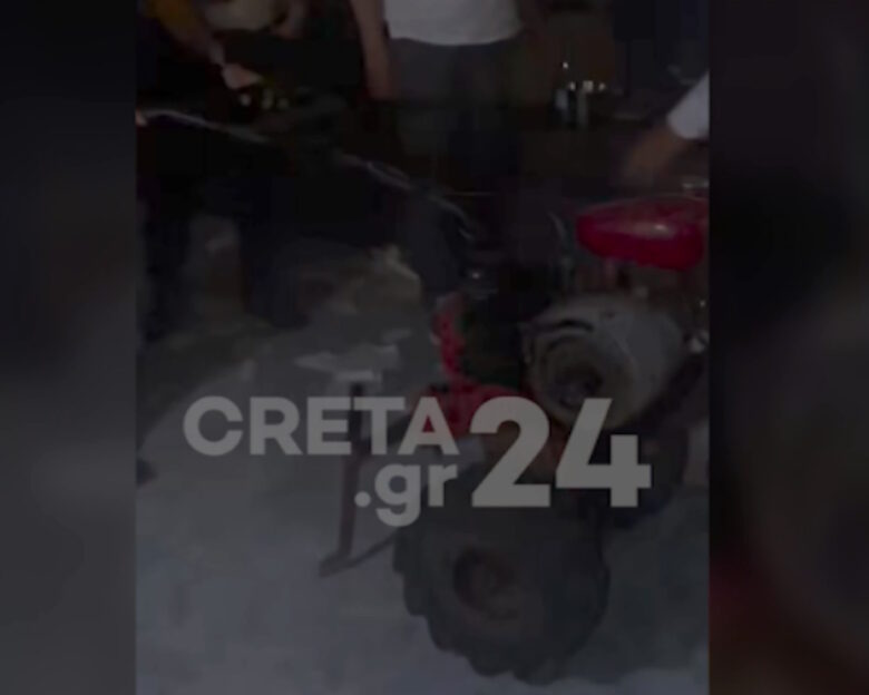 Αρραβώνας στο Ηράκλειο με σκαπτικό μηχάνημα – Το βίντεο που έγινε viral