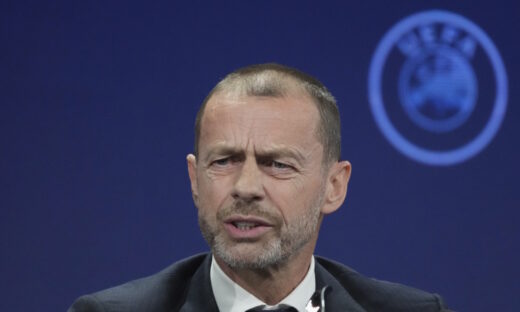 Ο πρόεδρος της UEFA, Αλεξάντερ Τσέφεριν