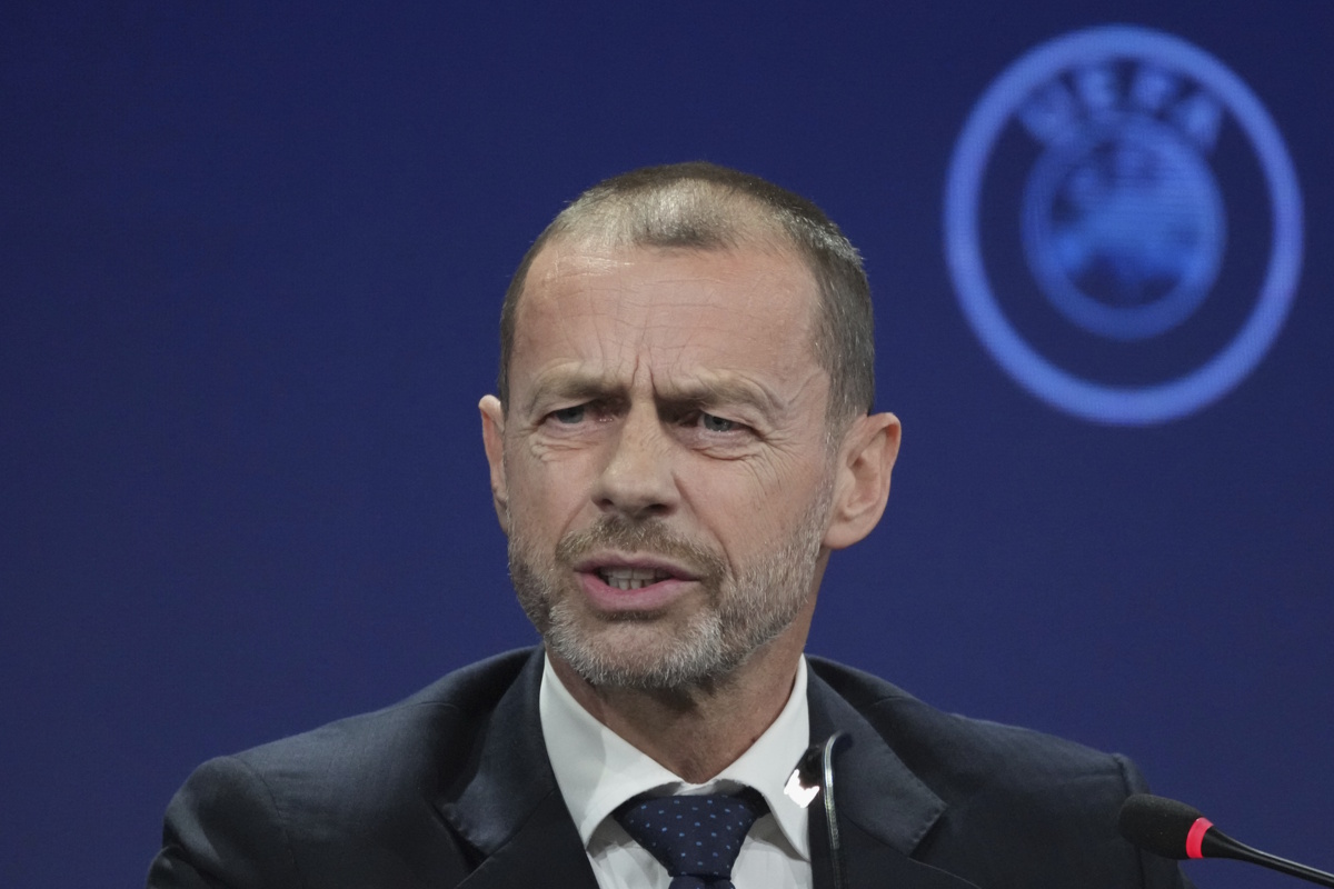 Ο πρόεδρος της UEFA, Αλεξάντερ Τσέφεριν