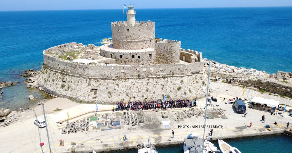 In Rhodes and Halki the 8th Environmental Escape of Attica Group