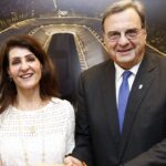 Η Νία Βαρντάλος Πρόεδρος της Ελληνικής Ολυμπιακής 'Επιτροπής Ισίδωρο Κούβελο