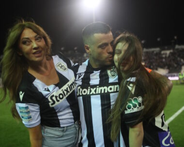 Ο Βιεϊρίνια με την οικογένειά του