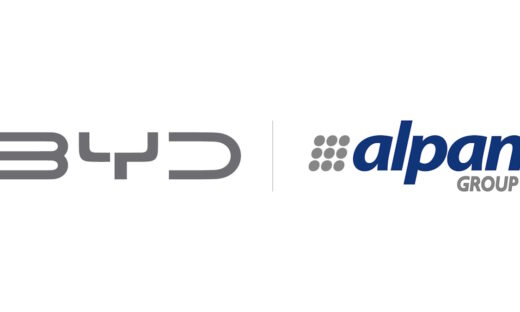 Τα logo της BYD και Alpan Group