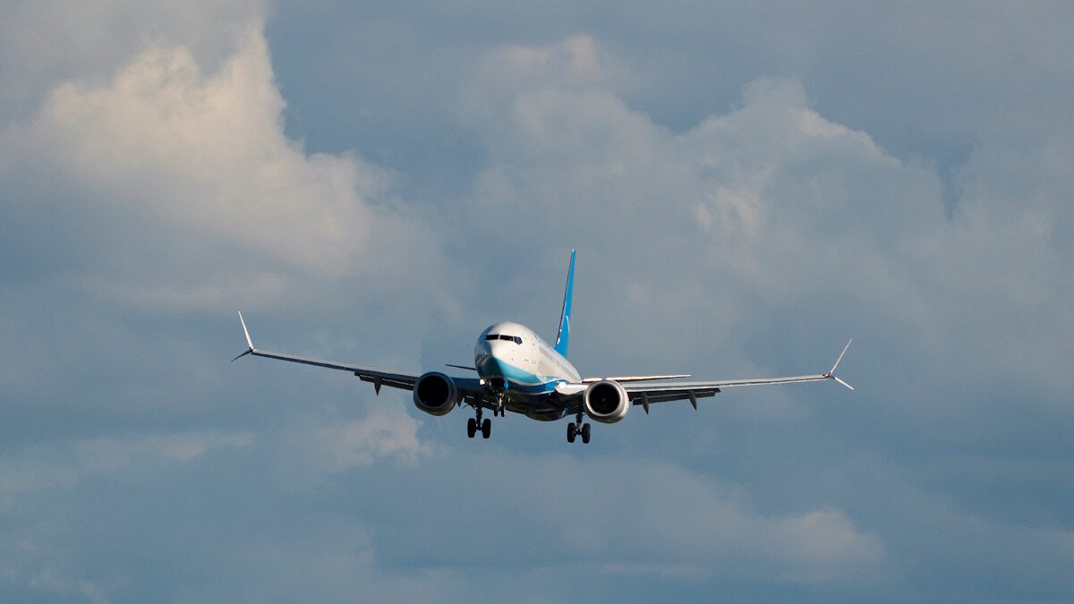 A Boeing 737 MAX 8
