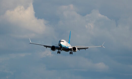 A Boeing 737 MAX 8
