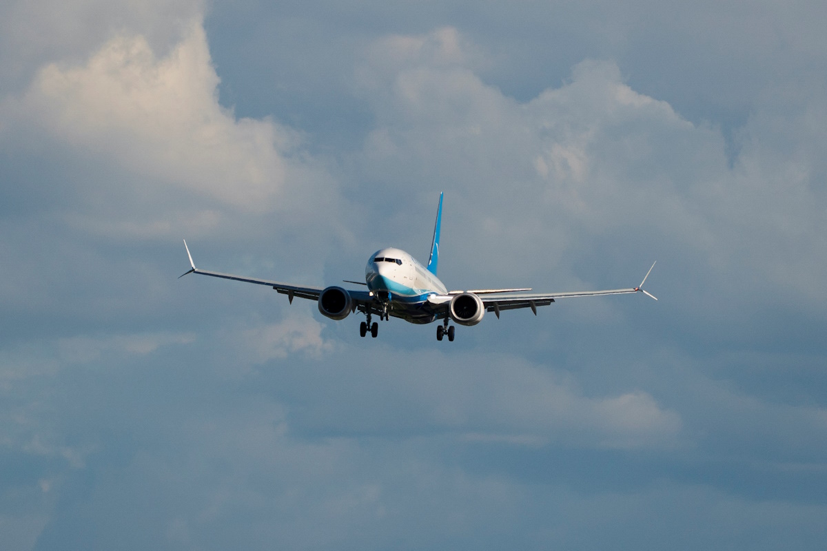 A Boeing 737 MAX 8