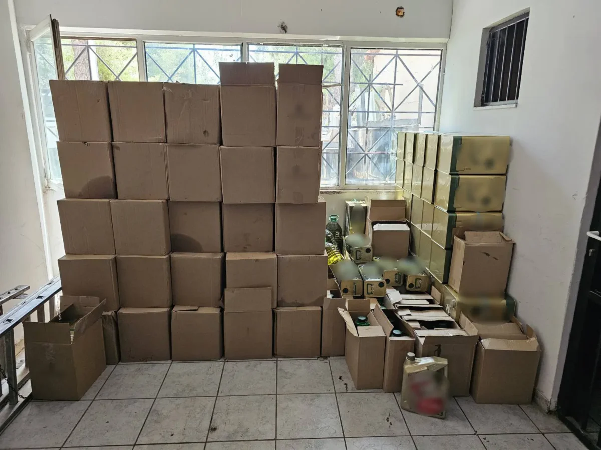 Παράνομη αποθήκευση ελαιόλαδου στο Ζεφύρι