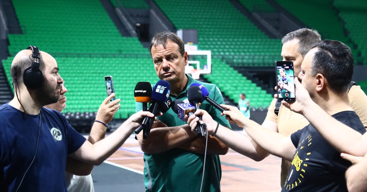 Ergkin Ataman before Panathinaikos – Olympiacos: “Let’s go to the championship”