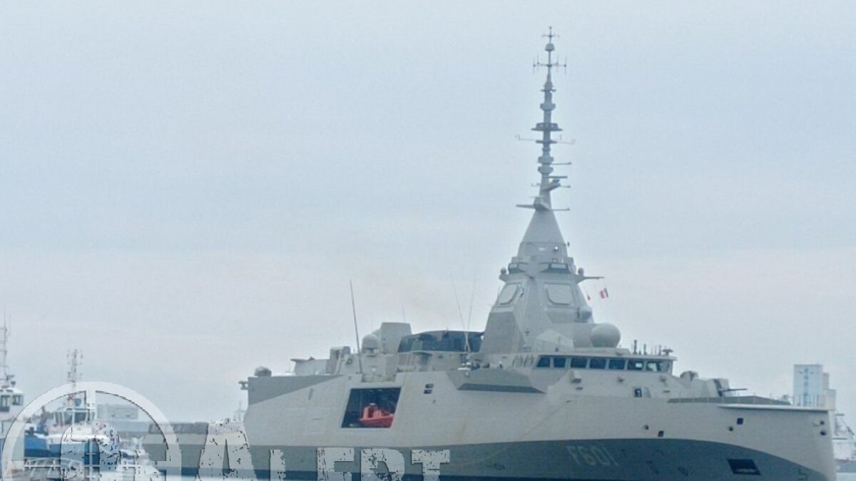 Η φρεγάτα «Κίμων» του Πολεμικού Ναυτικού