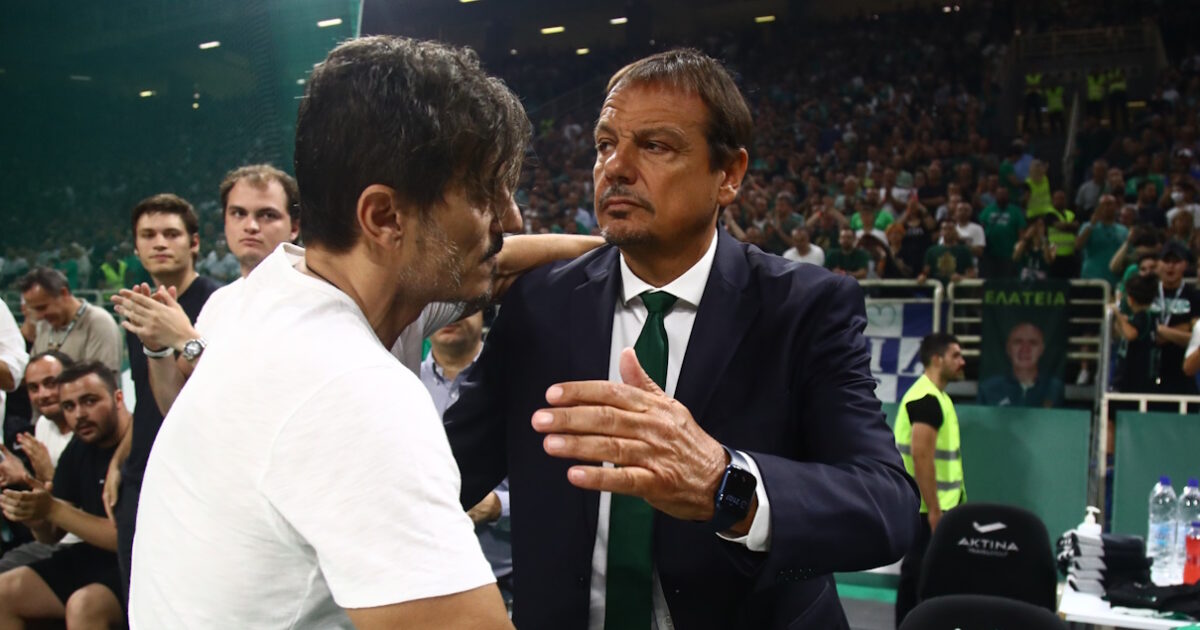Giannakopoulos and Ataman met before Euroleague Final: We will have the trophy here by Abu Dhabi